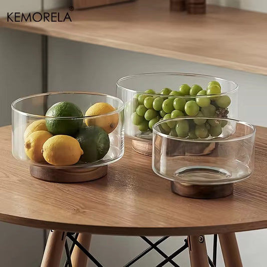 Glass Fruit / Salad bowl